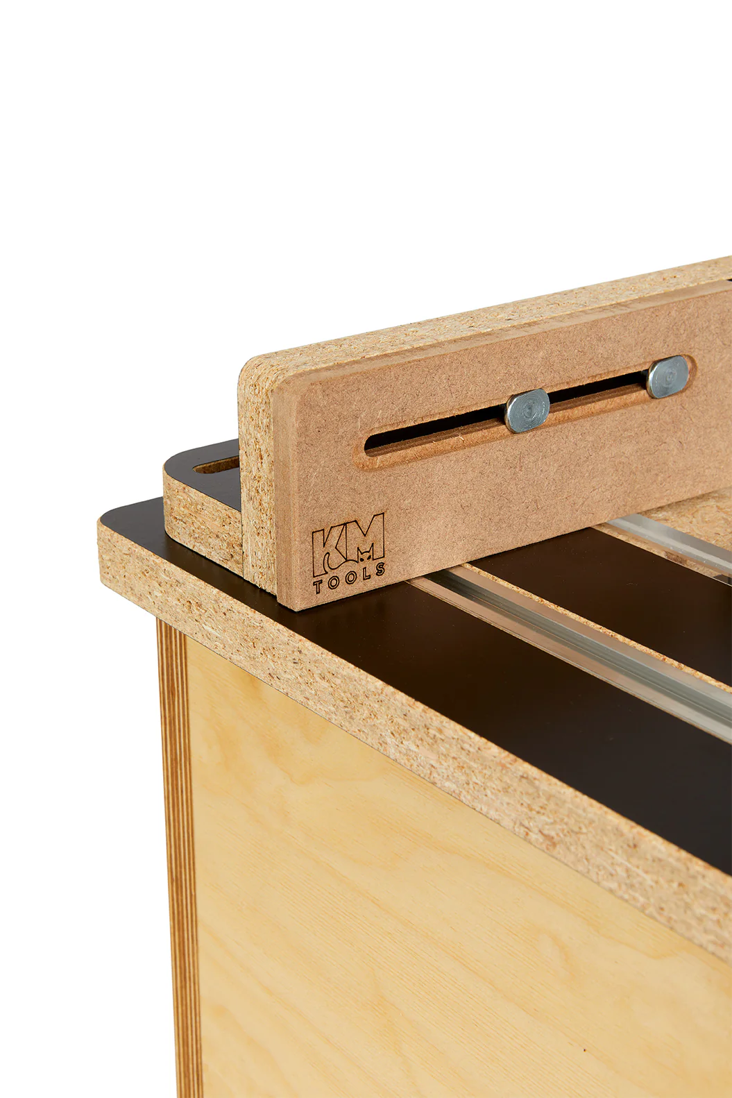 KM Tools Benchtop Router Table for 3x3 Custom Trim Router Jig - Image 21